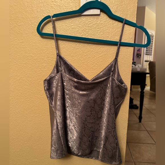 WAYF Silver Snake Print Tank Top - Picture 2 of 4